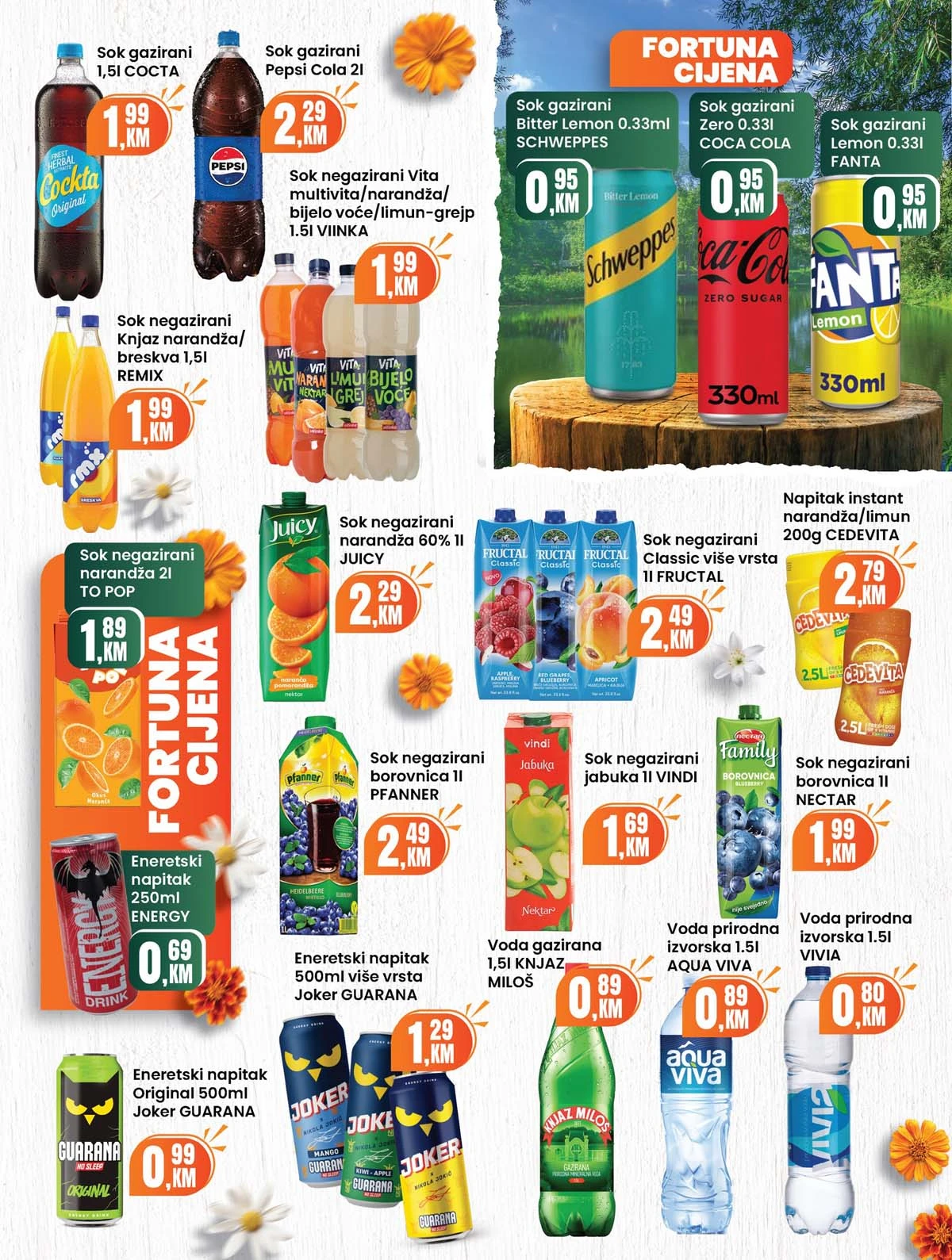 Fortuna market akcija