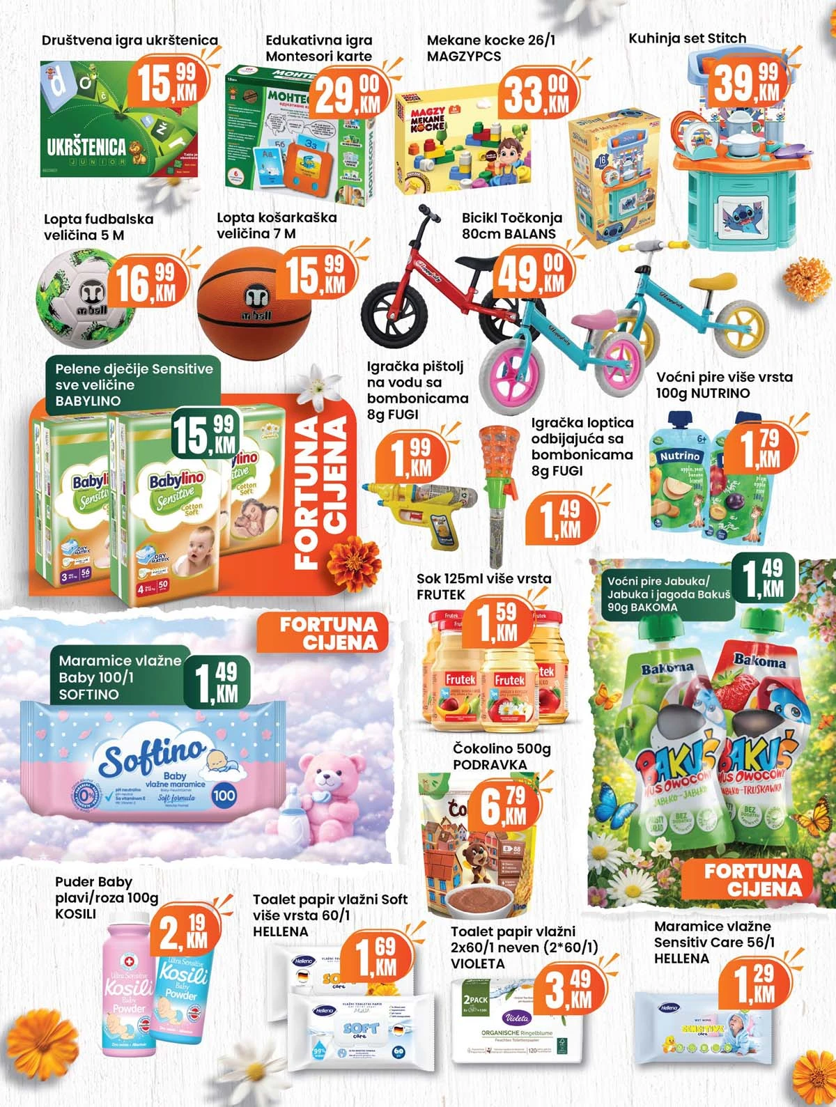 Fortuna market akcija