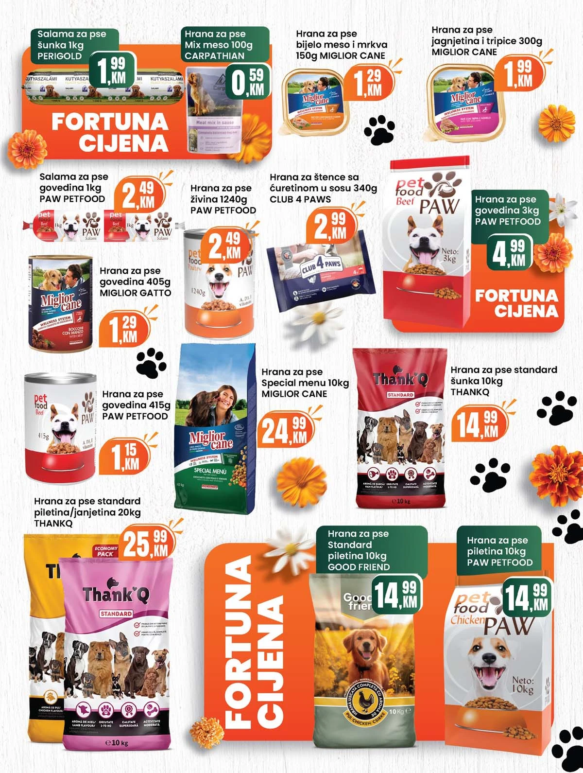 Fortuna market akcija