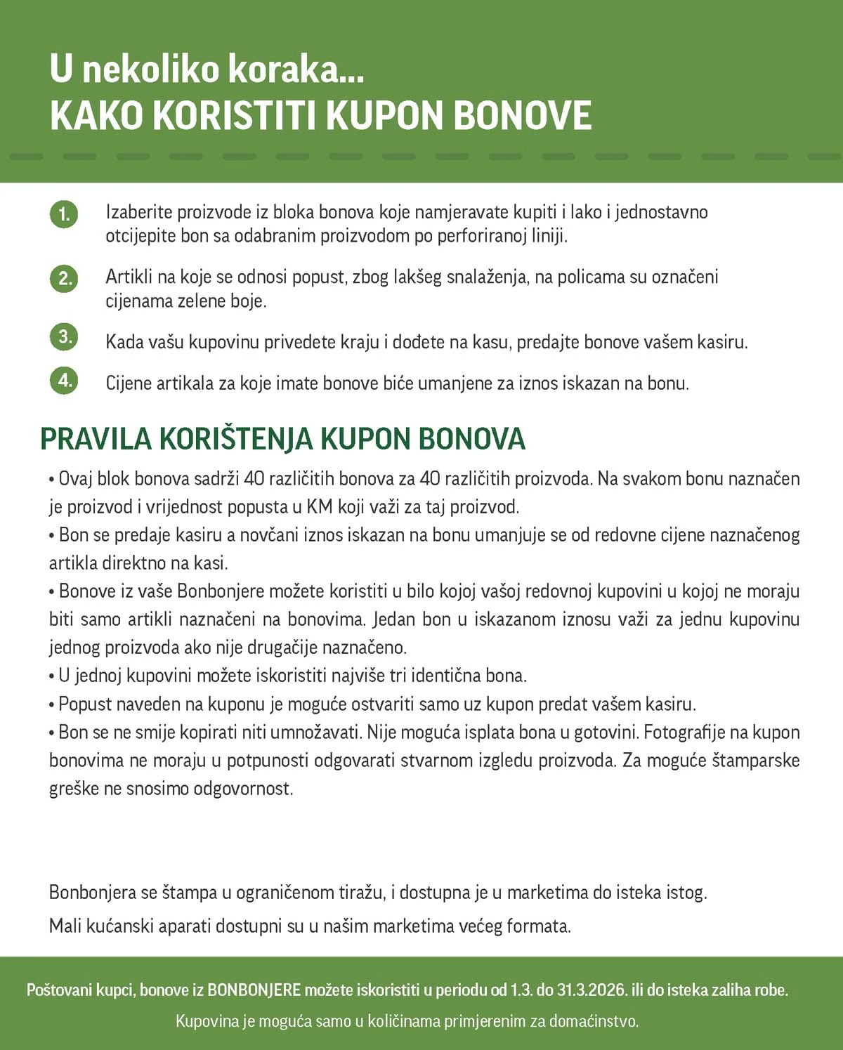 katalog bonbonjera Tropic i Moj market snizenja