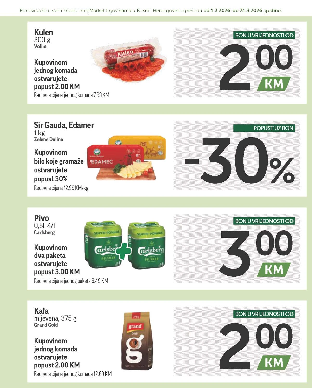 katalog bonbonjera Tropic i Moj market snizenja