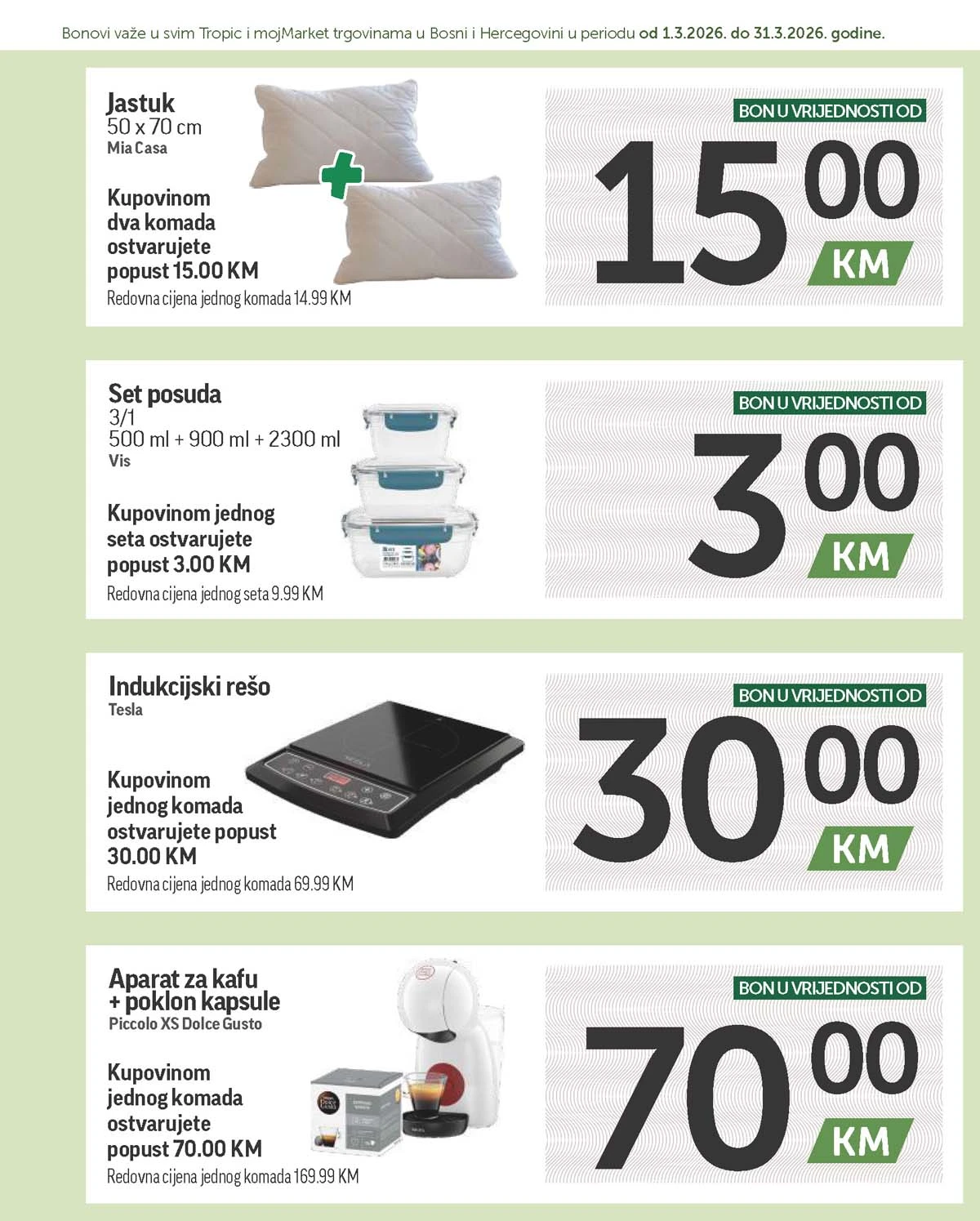 katalog bonbonjera Tropic i Moj market snizenja