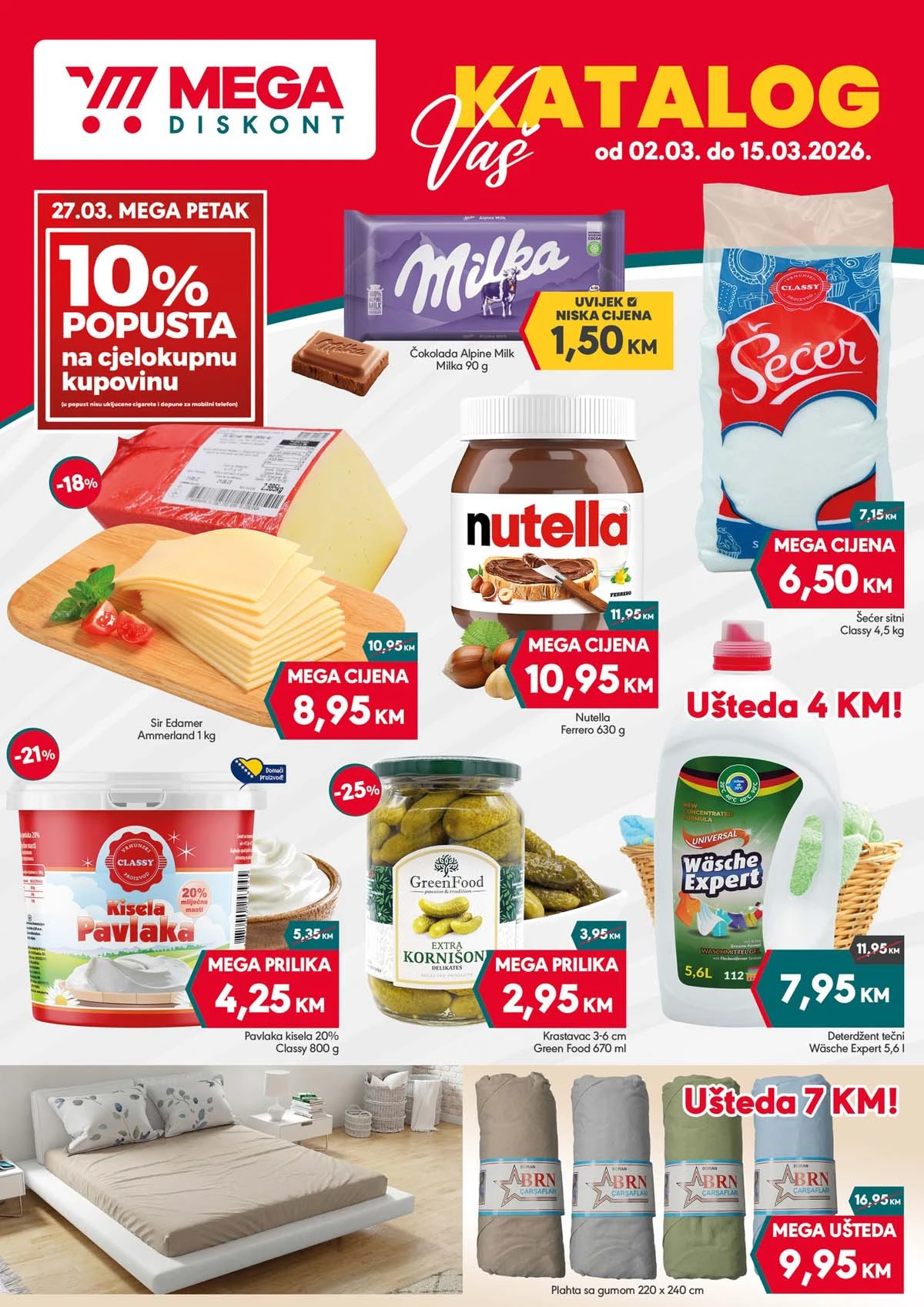 Yimor i Mega diskont vikend akcija sniženja Mega diskont vikend akcija