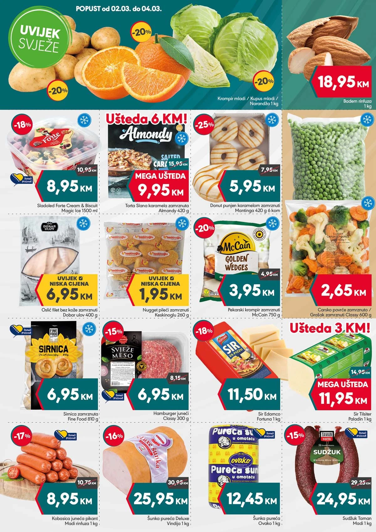 Yimor i Mega diskont vikend akcija sniženja Mega diskont vikend akcija