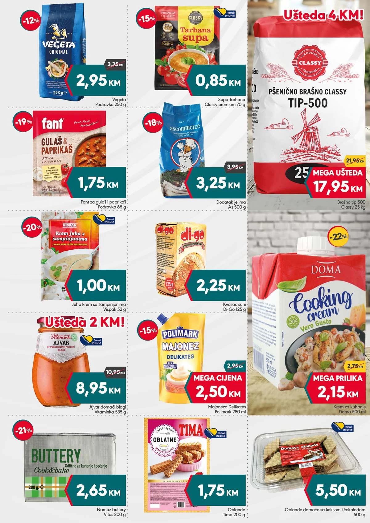 Yimor i Mega diskont vikend akcija sniženja Mega diskont vikend akcija