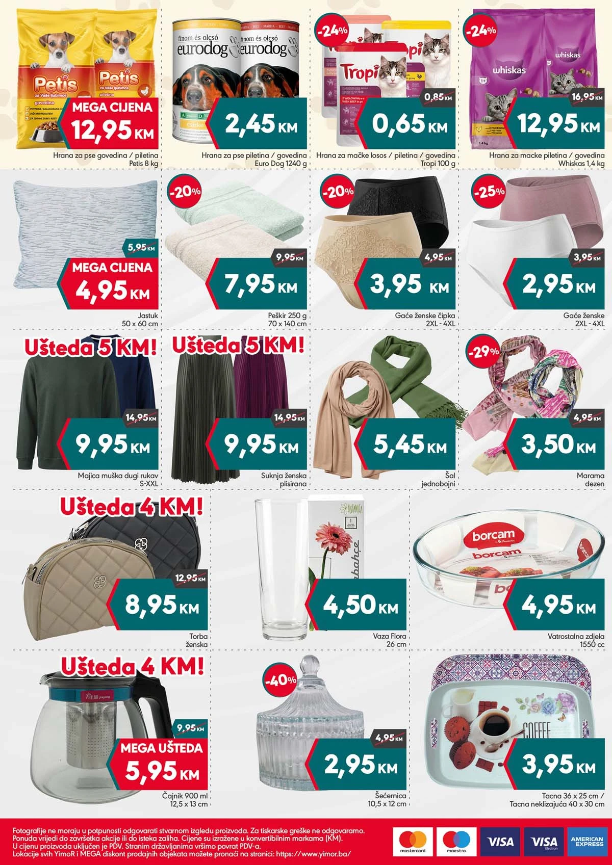 Yimor i Mega diskont vikend akcija sniženja Mega diskont vikend akcija